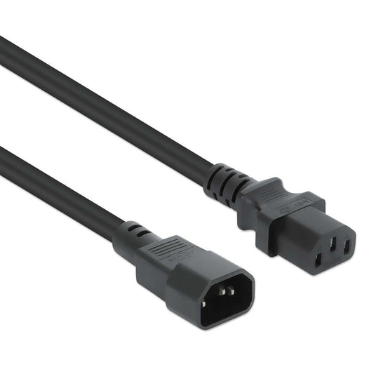 Manhattan 352680 cable de alimentación 5 m Acoplador C13 Acoplador C14