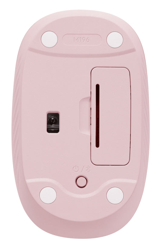 Mouse Logitech M196 Optico Bluetooth 1000 Dpi 10 Color Rosa