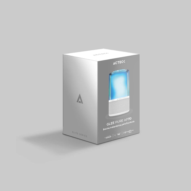 Acteck Glee Pure AP70 Altavoz portátil estéreo Blanco 60 W