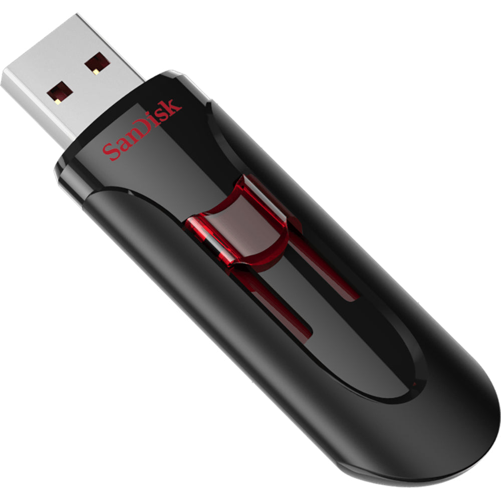 Memoria USB SanDisk Cruzer Glide 32GB USB-A 3.0 Negro Rojo