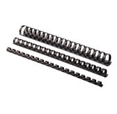 Arillo Fellowes 5/16" 21 a 40 Hojas C/25 Negro