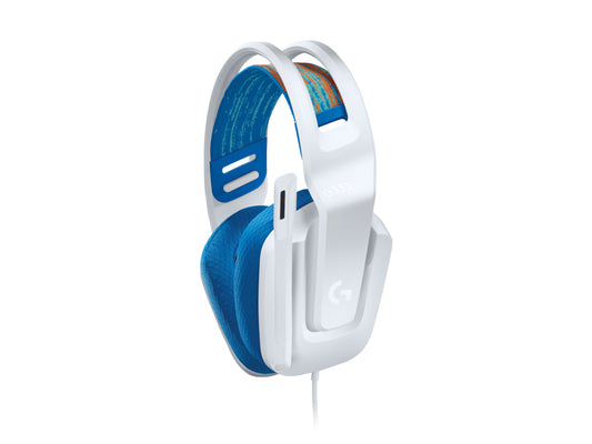 Audífonos Logitech G335 Gaming Micrófono/Cable 3.5mm Color Blanco