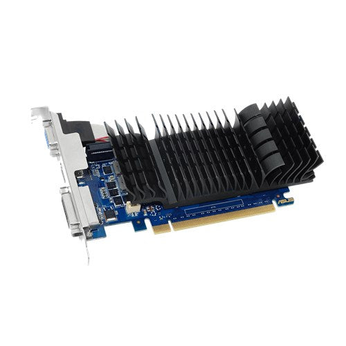 Tarjeta Video Asus Silent GeForce GT730 2GB Low Profile GDDR5 PCIe 2.0 1xHDMI 1xDVI-D 1xDP