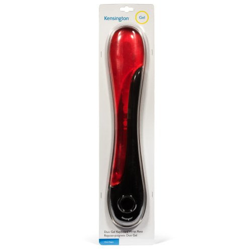 Kensington K62398AM descansa muñecas Gel Negro, Rojo