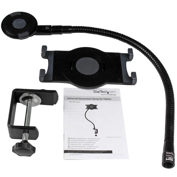 StarTech.com ARMTBLTUGN soporte Soporte activo para teléfono móvil Tablet/UMPC Negro
