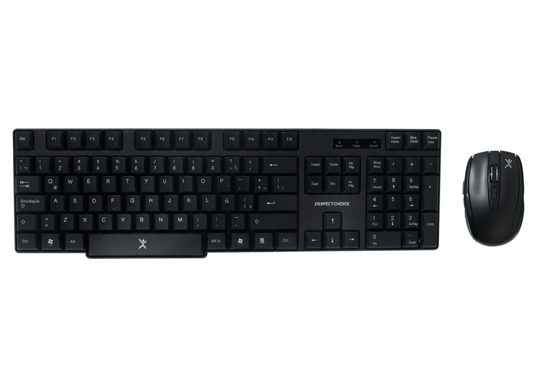 KIT TECLADO INALAMBRICO PERFECT CHOICE
