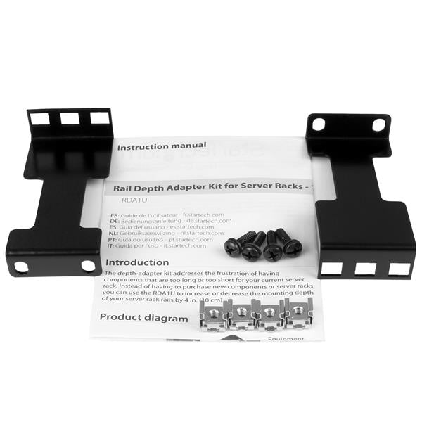 StarTech.com RDA1U accesorio para rack
