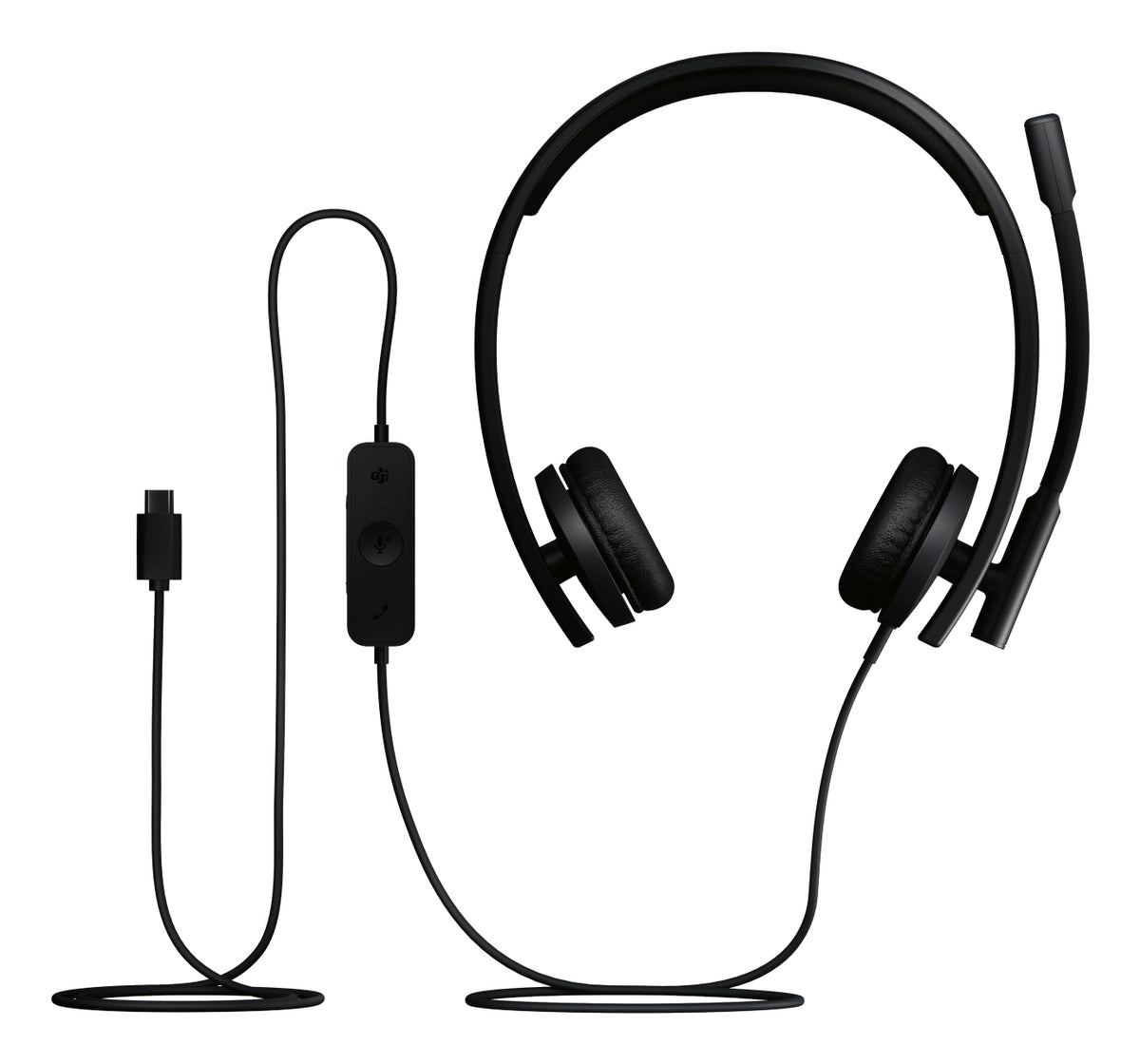Logitech H570e Auriculares Alámbrico Diadema Oficina/Centro de llamadas USB Tipo C Negro