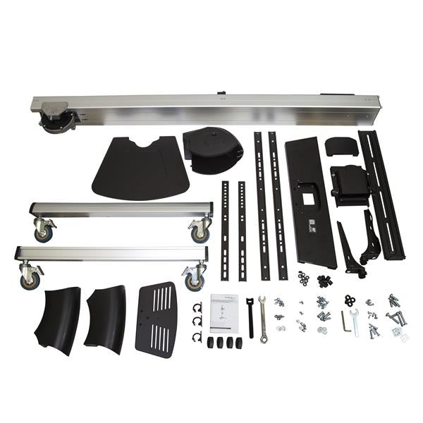 StarTech.com STNDMTV70 soporte para pantalla de señalización 190.5 cm (75") Negro, Acero inoxidable