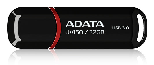 ADATA AUV150-32G-RBK unidad flash USB 32 GB USB tipo A 3.2 Gen 1 (3.1 Gen 1) Negro