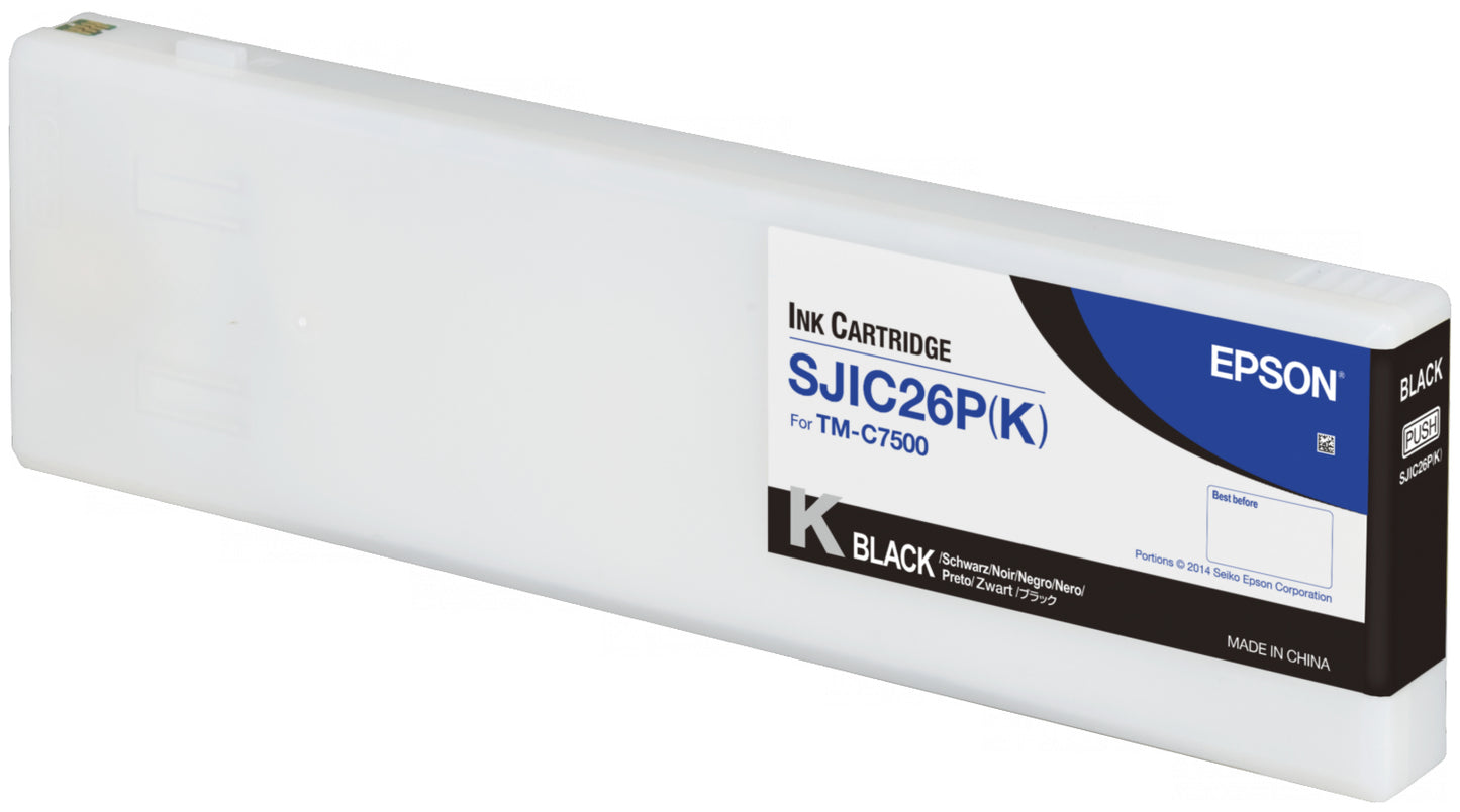 CARTUCHO EPSON NEGRO TM-C7500