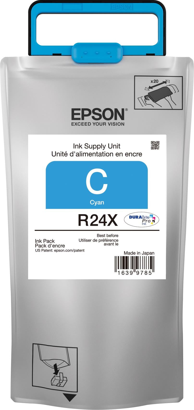 TINTA EPSON WF-R8590 CYAN ALTO RENDIMIENTO
