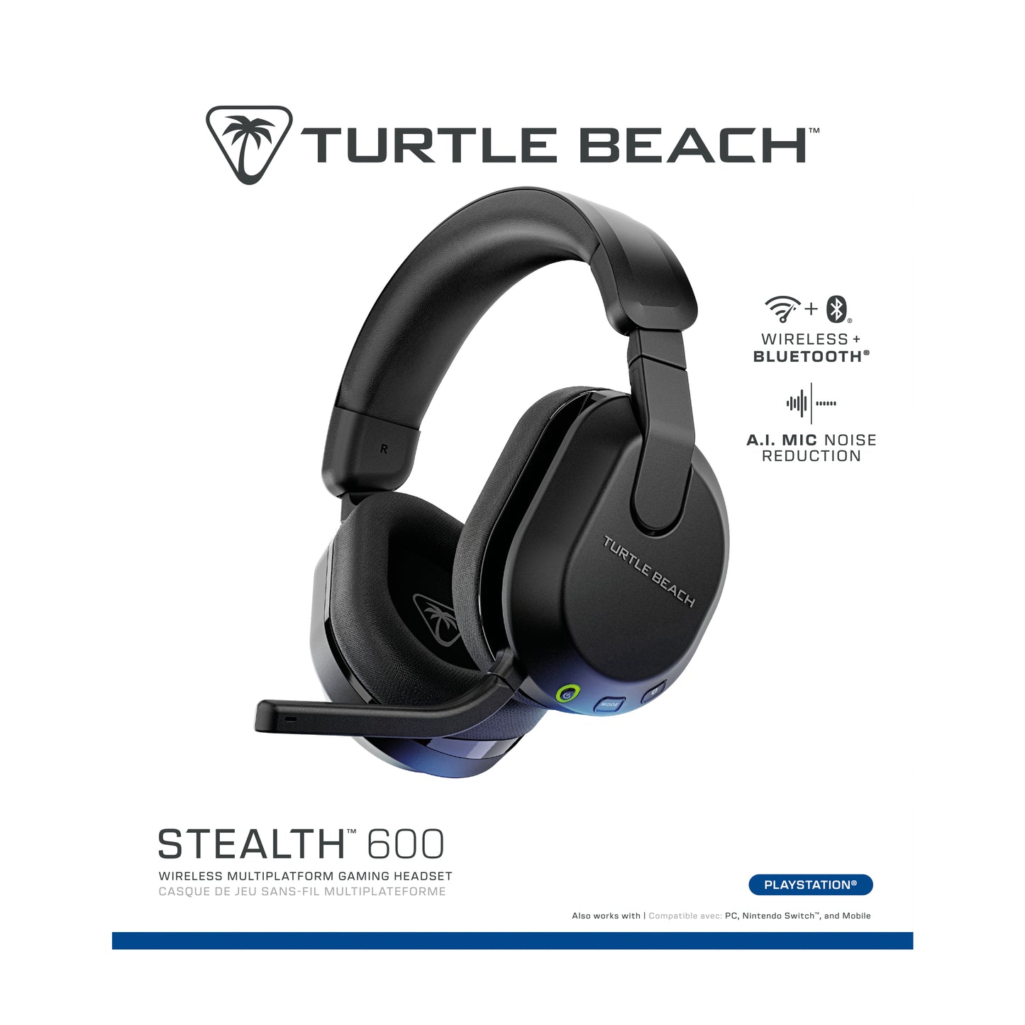 Auriculares Turtle Beach Earforce Stealth 600 GEN 3 PS BLACK (LB)