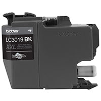 Tinta Brother LC3019BK Alto Rendimiento 3000 Páginas Color Negro