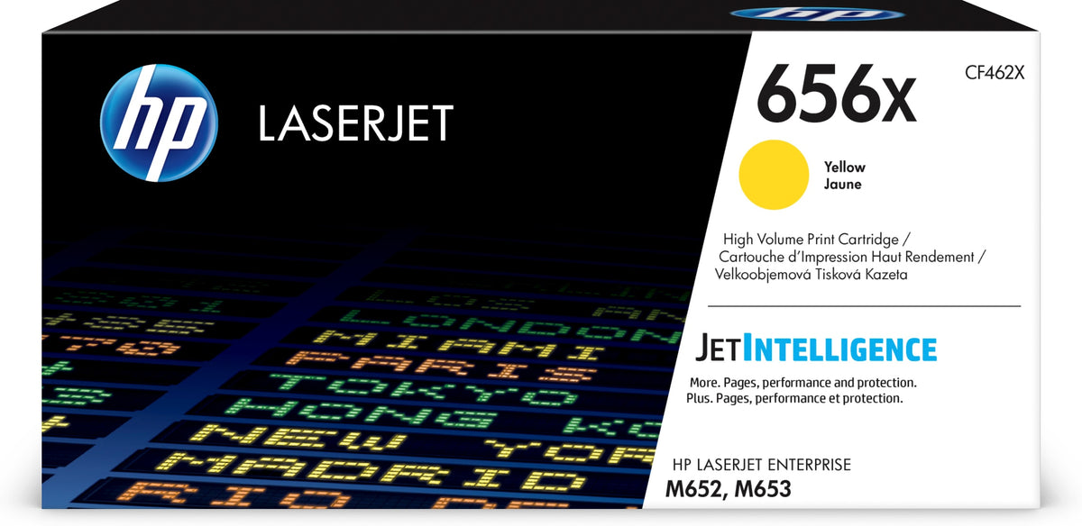 Toner HP LaserJet 656X Amarillo