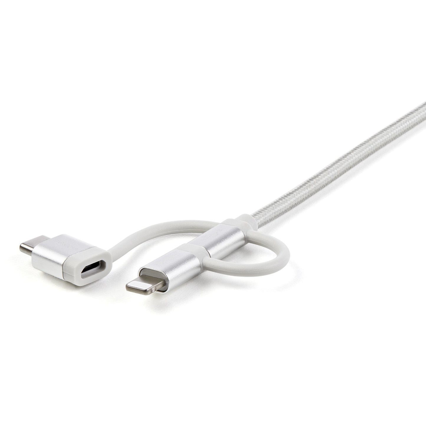 StarTech.com LTCUB1MGR cable USB USB 2.0 Micro-USB B 0.48 Gbit/s Plata