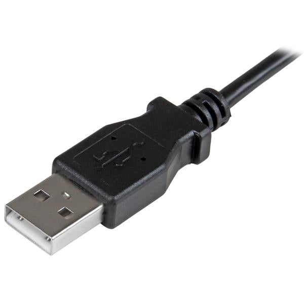 StarTech.com USBAUB50CMRA cable USB USB 2.0 0.5 m USB A Micro-USB A 0.48 Gbit/s Negro