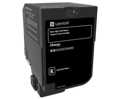 Lexmark 84C4HK0 cartucho de tóner 1 pieza(s) Original Negro