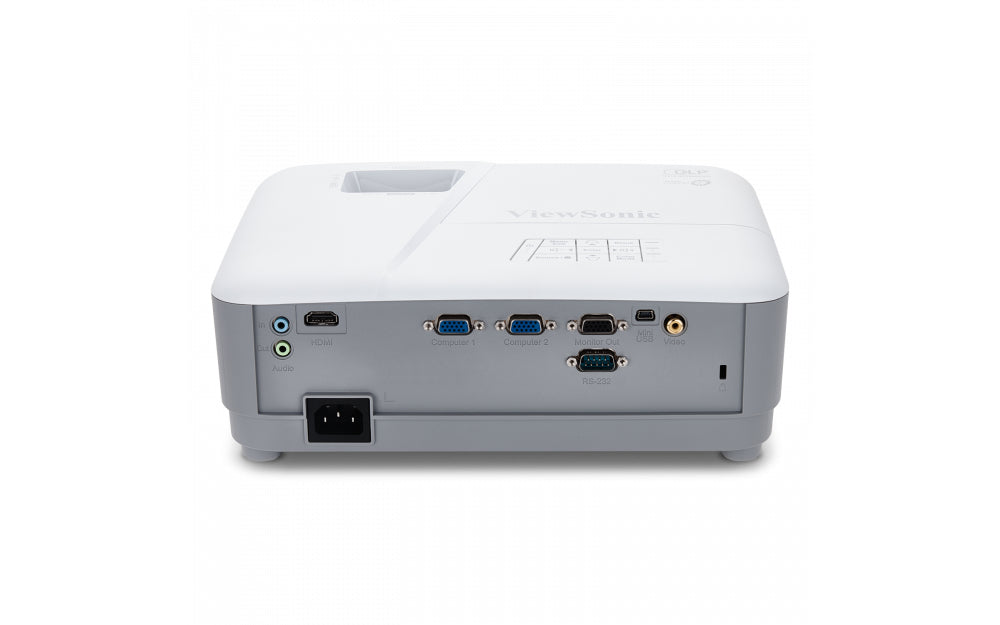 Viewsonic PA503X video proyector Proyector de alcance estándar 3600 lúmenes ANSI DLP XGA (1024x768) Gris, Blanco