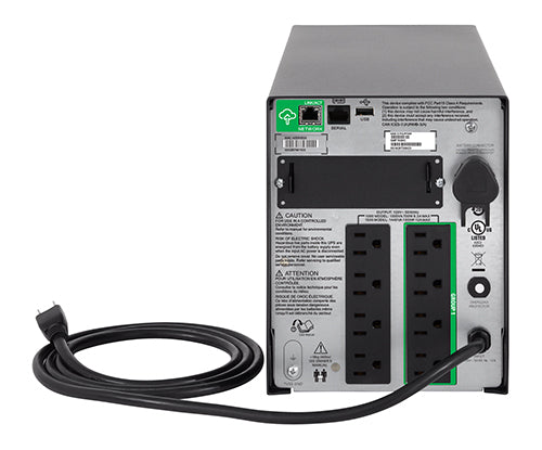 APC SMT1500C sistema de alimentación ininterrumpida (UPS) Línea interactiva 1.44 kVA 1000 W 8 salidas AC