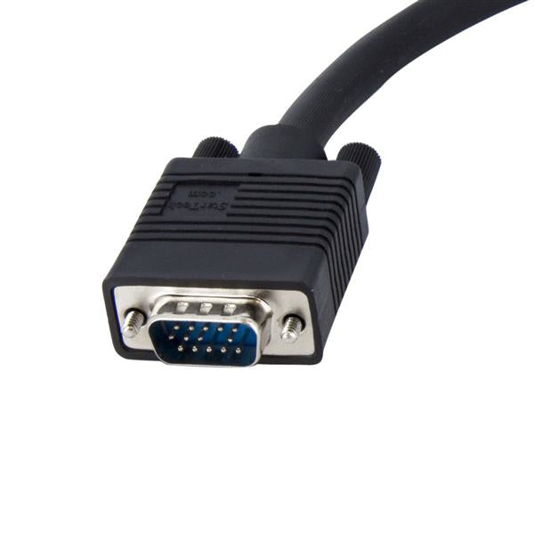 StarTech.com VGABNCMF1 adaptador de cable de vídeo 0.3 m VGA (D-Sub) 5 x BNC Negro