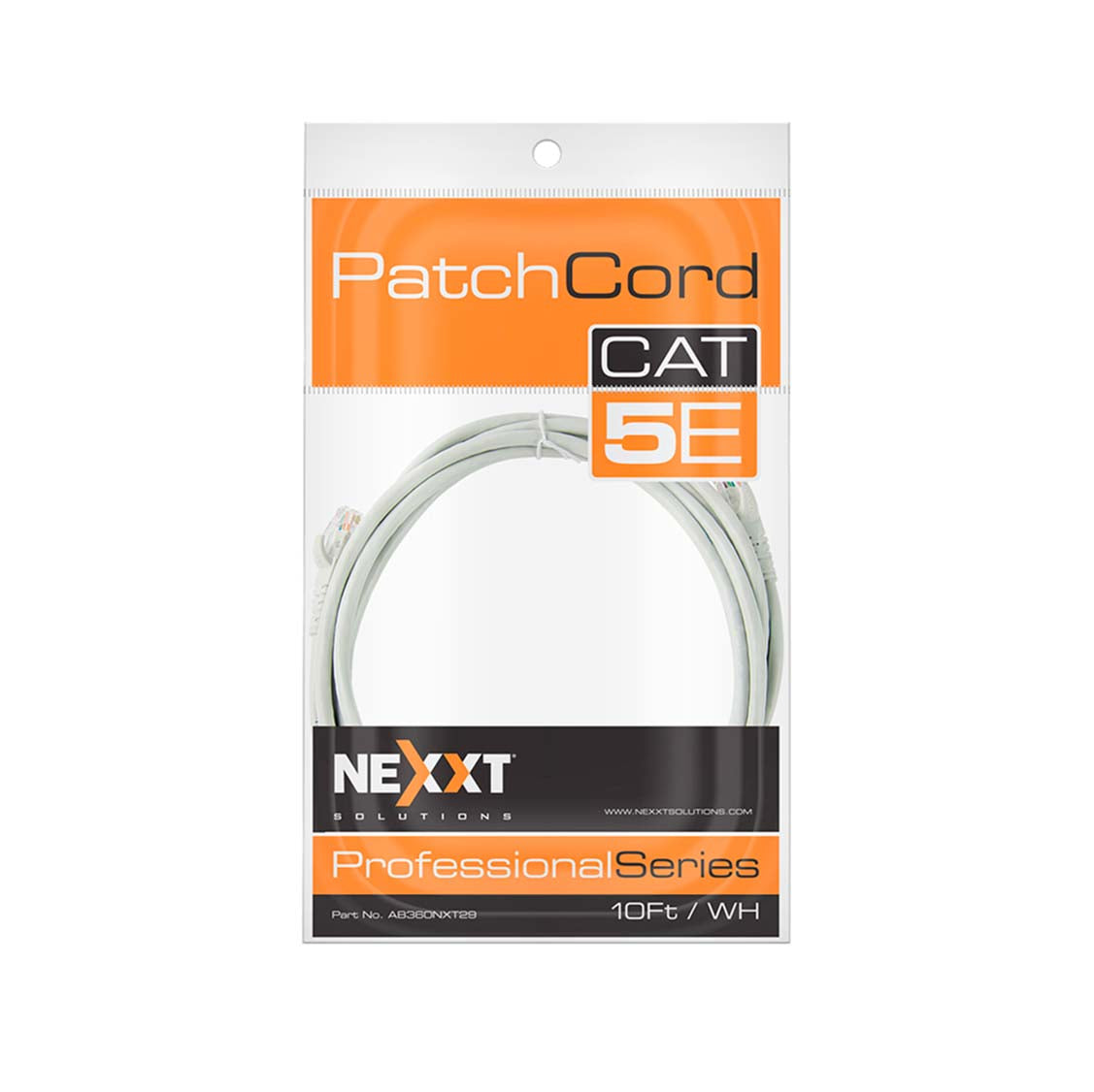 Cable de Conexión Red Nexxt Solutions Cat5e 100 MHz 3.05m 24 AWG Color Gris