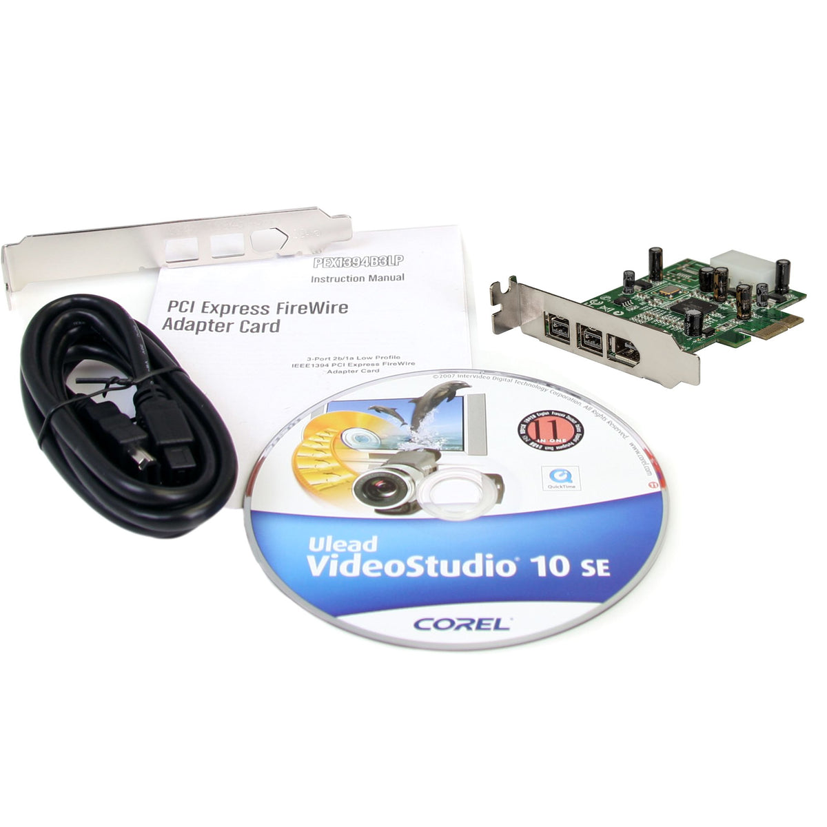 StarTech.com PEX1394B3LP tarjeta o adaptador de interfaz Interno IEEE 1394/Firewire