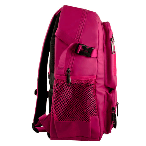 Mochila Perfect Choice Estilo Outdoors Nomad para Laptop 15"-17" Color Magenta