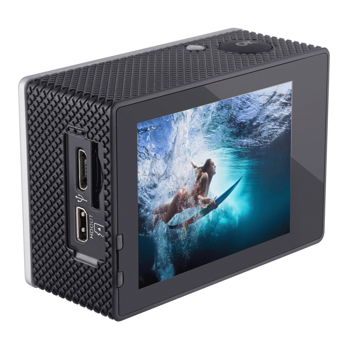 Cámara Deportiva Steren CAM-500 Sumergible 4K Wi-Fi Resolución Hasta 12MP Protección IP67
