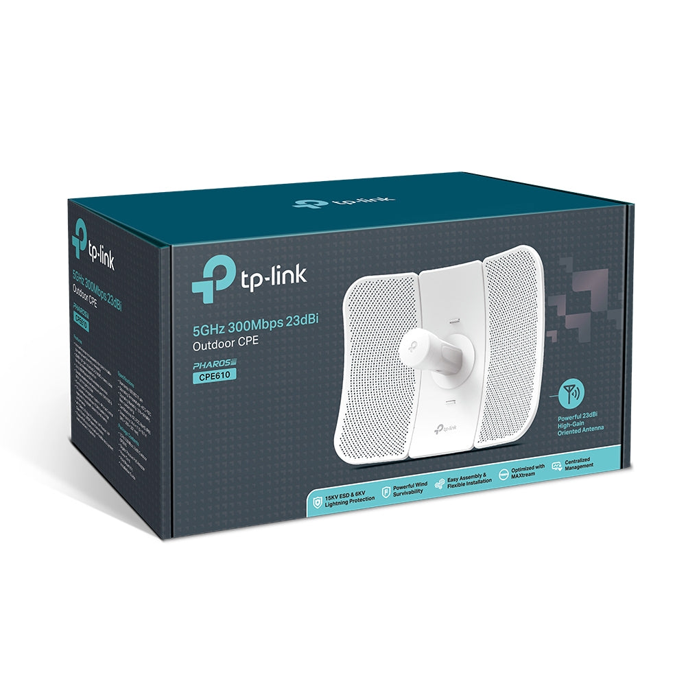 TP-Link CPE610 antena para red Antena direccional 27 dBi