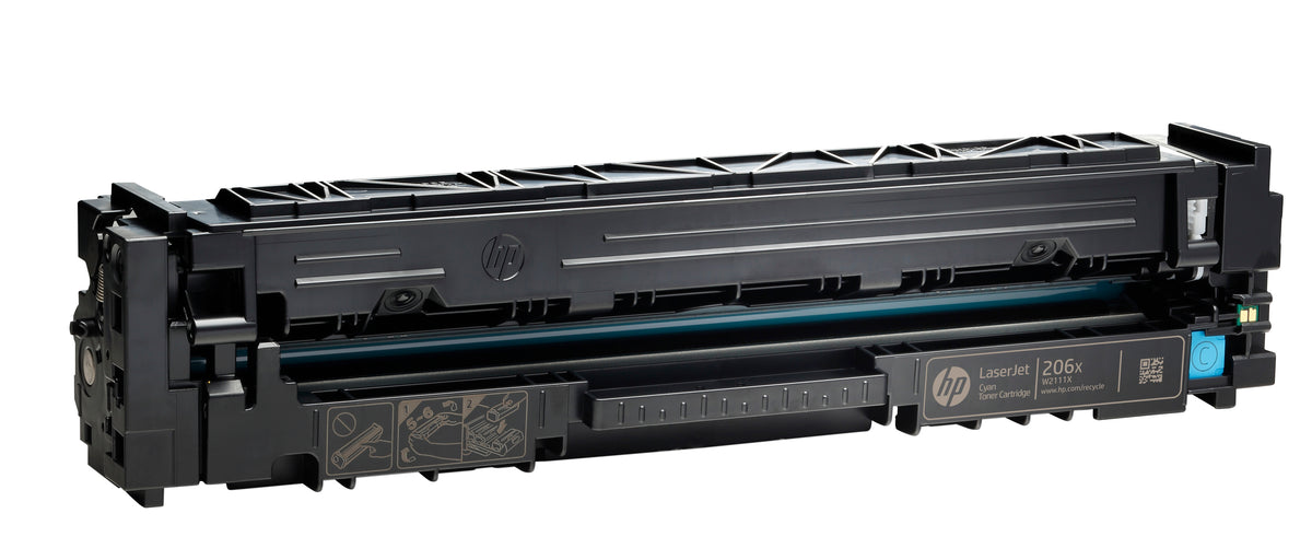 Toner HP LaserJet 206X Color Cian.