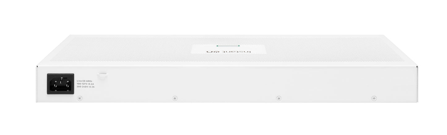 HPE Aruba Networking Networking Instant On Switch 24p Gigabit 2p SFP 1830