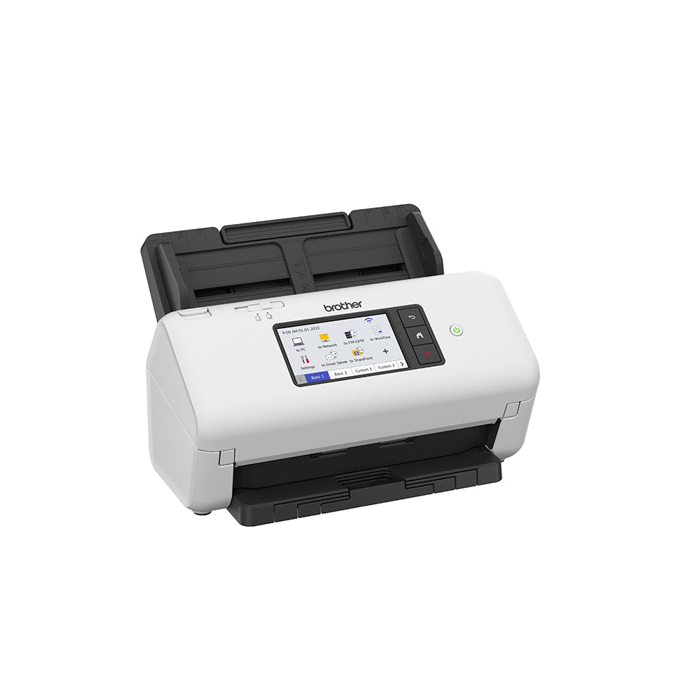Escáner Brother ADS-4700W Profesional Resolución 1200 ppp 80PPM ADF