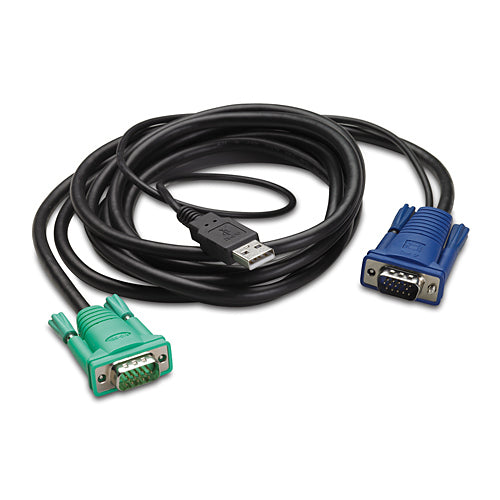 APC AP5821 cable para video, teclado o ratón (KVM) Negro 1.8 m