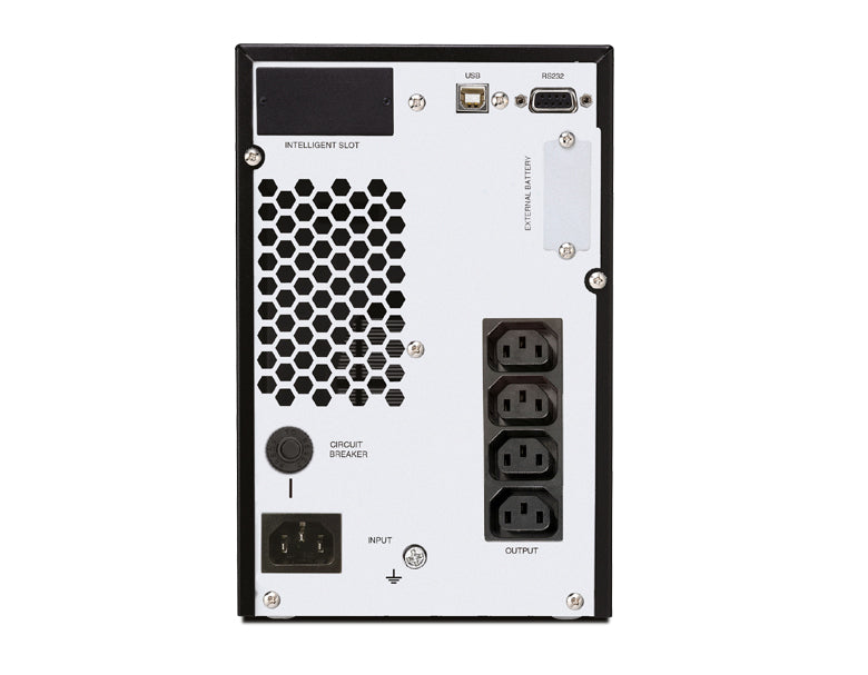 UPS CDP UPO11-2 Torre On-Line 2000VA/1800W Alimentación CA NEMA 5-20P 4 Contactos NEMA 5-15R o 5-20R Display LCD