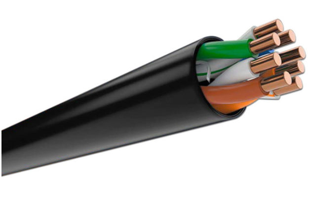 CABLE NEXXT SOLUTIONS Nexxt Enterpr Cat6 F/UTP 4P 23AWG CMX Exterior 305m Negro
