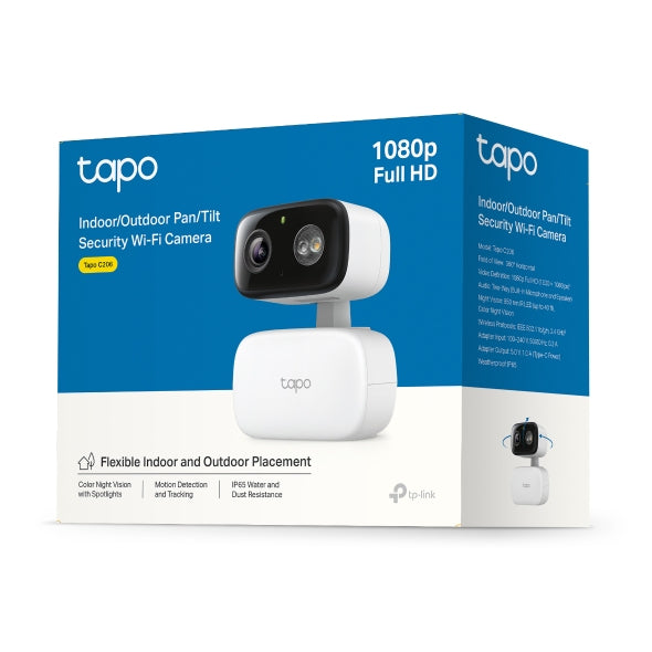 TP-Link Tapo C206 Cámara de seguridad IP Interior 1920 x 1080 Pixeles Escritorio