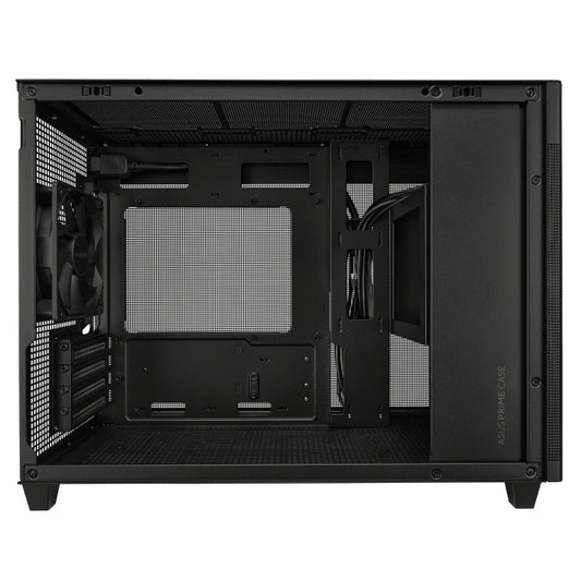 Gabinete Asus Prime AP201 Black Paneles de Malla Micro ATX Negro