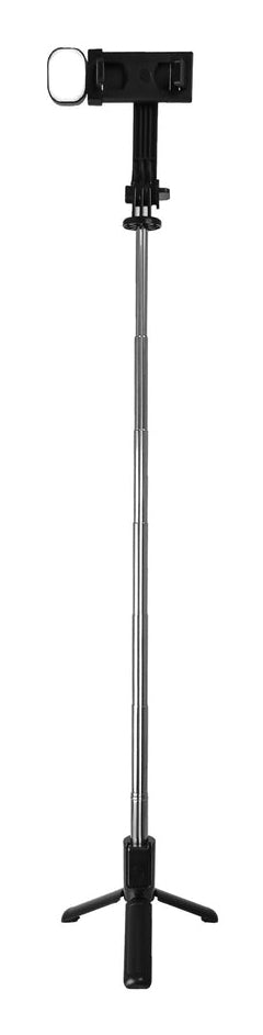 Baston Triple Plegable Perfect Choice con Luz Led Selfie Stick Selfie