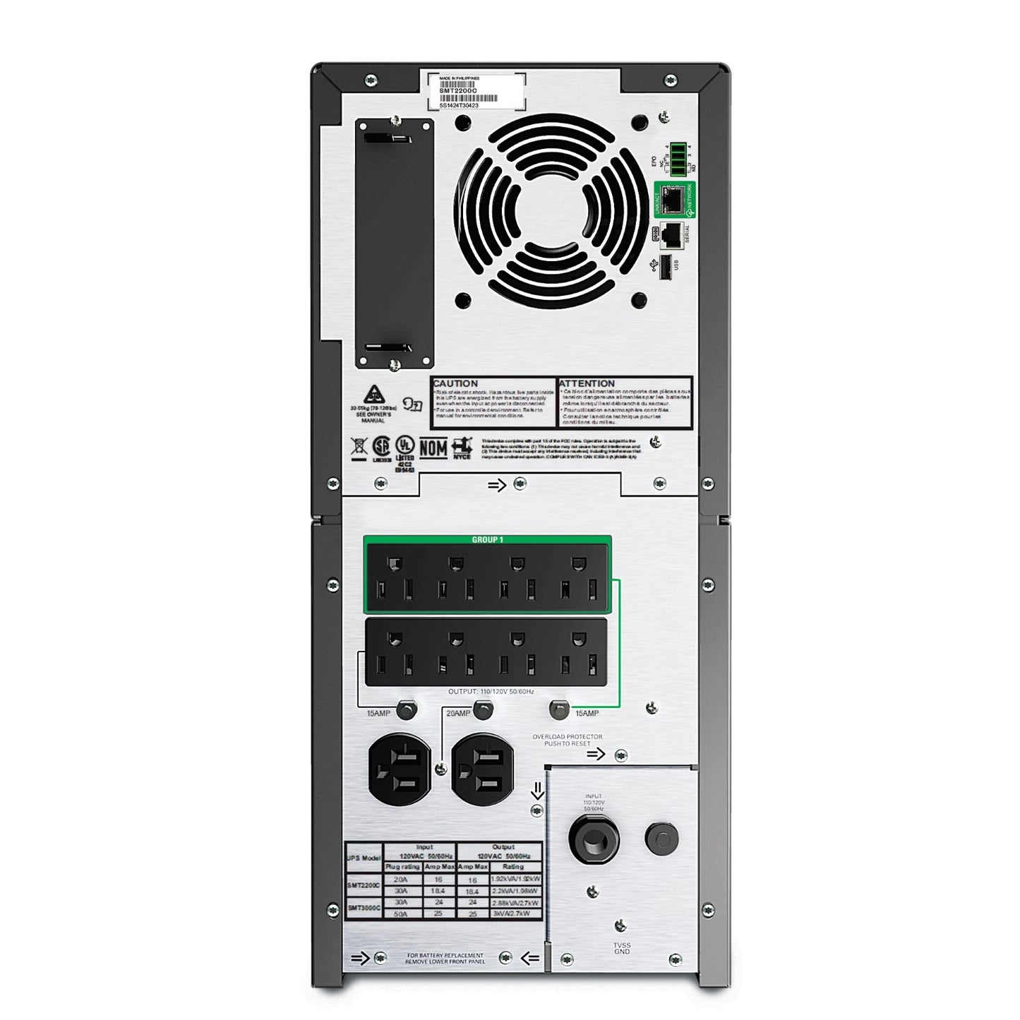 Smart UPS APC 2200VA LCD 120V con SmartConnect