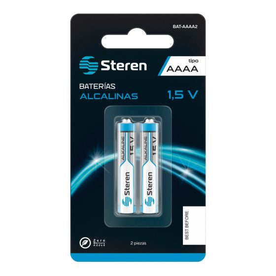 Pilas Steren paquete de 2 pilas AAAA
