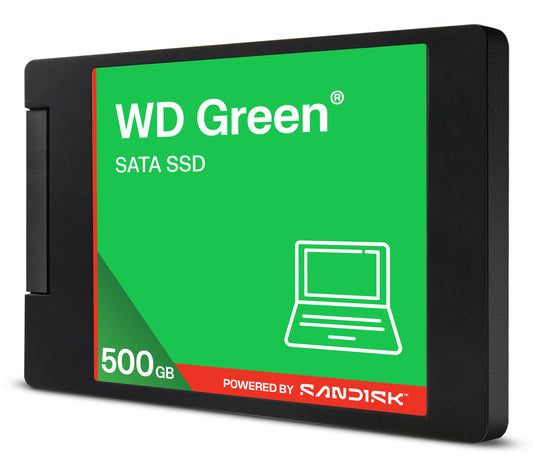 Unidad SSD Green 500GB WD 2.5 545 MB/s Lectura SATA III