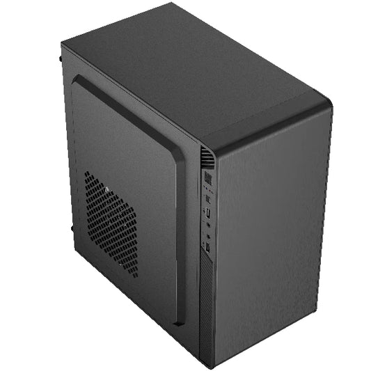 Gabinete Acteck Performance II GI215 Micro Torre Max MB M-ATX Fuente ATX Plus 500W/2xUSB 2.0 Color Negro