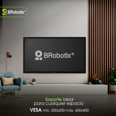 BRobotix 6007808 soporte para TV 2.16 m (85") Negro