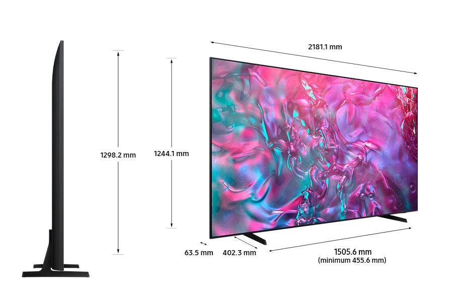 Televisor Samsung 98" DU9000 Smart TV UHD 4K Resolucion 3840x2160