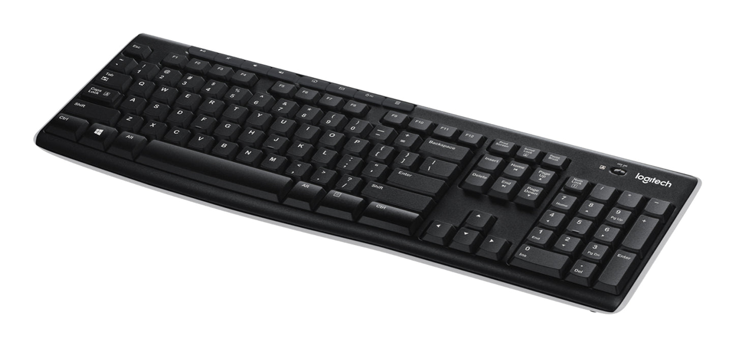 Logitech 920-004426 teclado Hogar RF inalámbrico Español Negro
