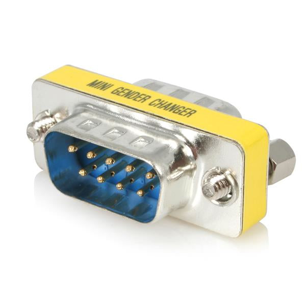 StarTech.com GC9SM cambiadores de género de cables DB-9 Plata