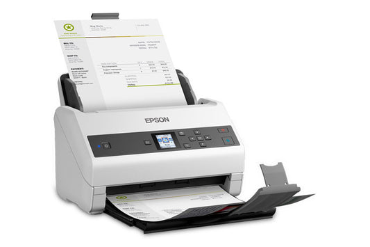 Epson WorkForce B11B250201 escáner Escáner alimentado con hojas 600 x 600 DPI A3 Negro, Blanco