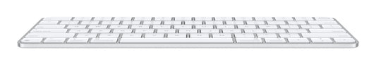 Apple MXCK3MG/A teclado Universal USB + Bluetooth QWERTZ Húngaro Plata, Blanco