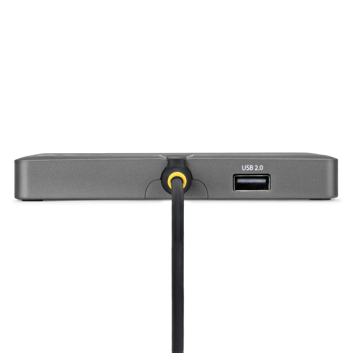 StarTech.com QUAD-USB-DP-ADAPT base para laptop o replicador de puertos Alámbrico USB 3.2 Gen 1 (3.1 Gen 1) Type-C Gris